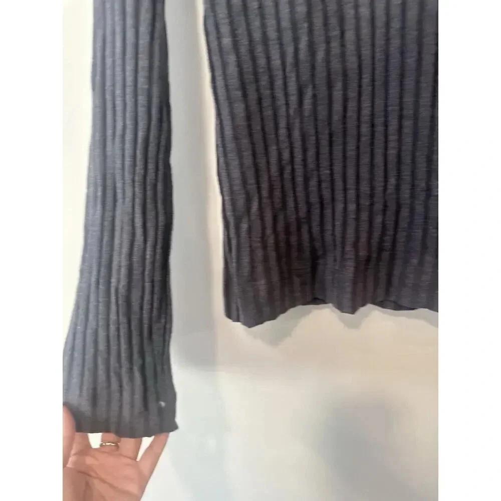 Nike Yoga Luxe Ribbed Cover-Up Sweater DD5828-010 Women’s Size Small NWT 1480